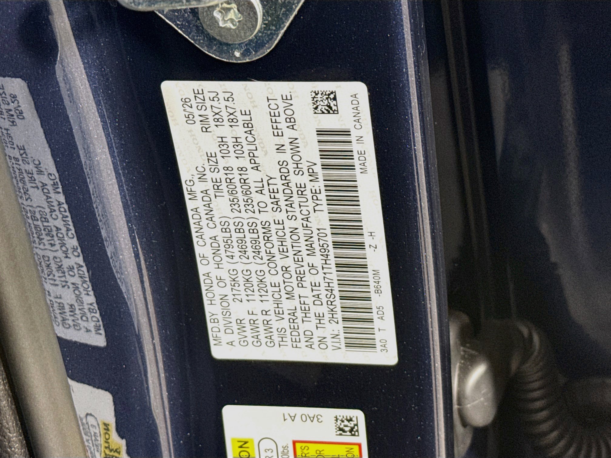 New 2026 Honda CR-V EX-L image 38