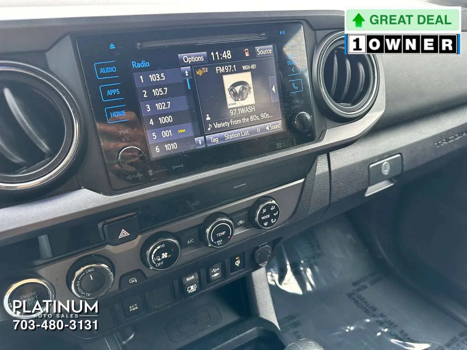 Used 2018 Toyota Tacoma TRD Sport AWD/4WD image 10
