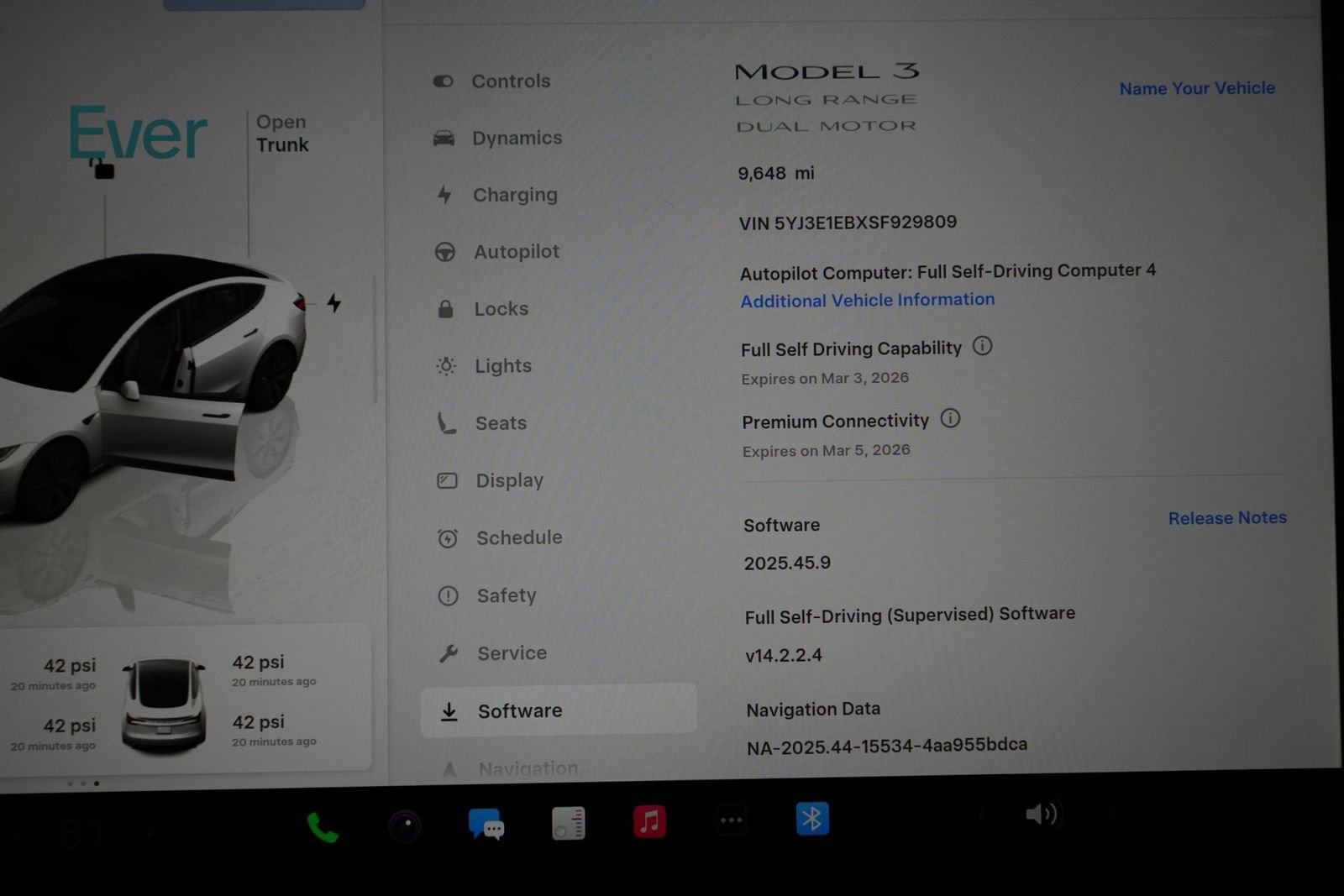 Used 2025 Tesla Model 3 Long Range AWD/4WD image 7