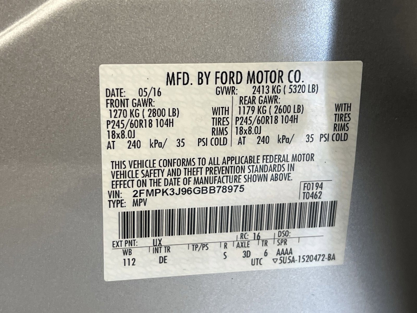 Used 2016 Ford Edge SEL image 39