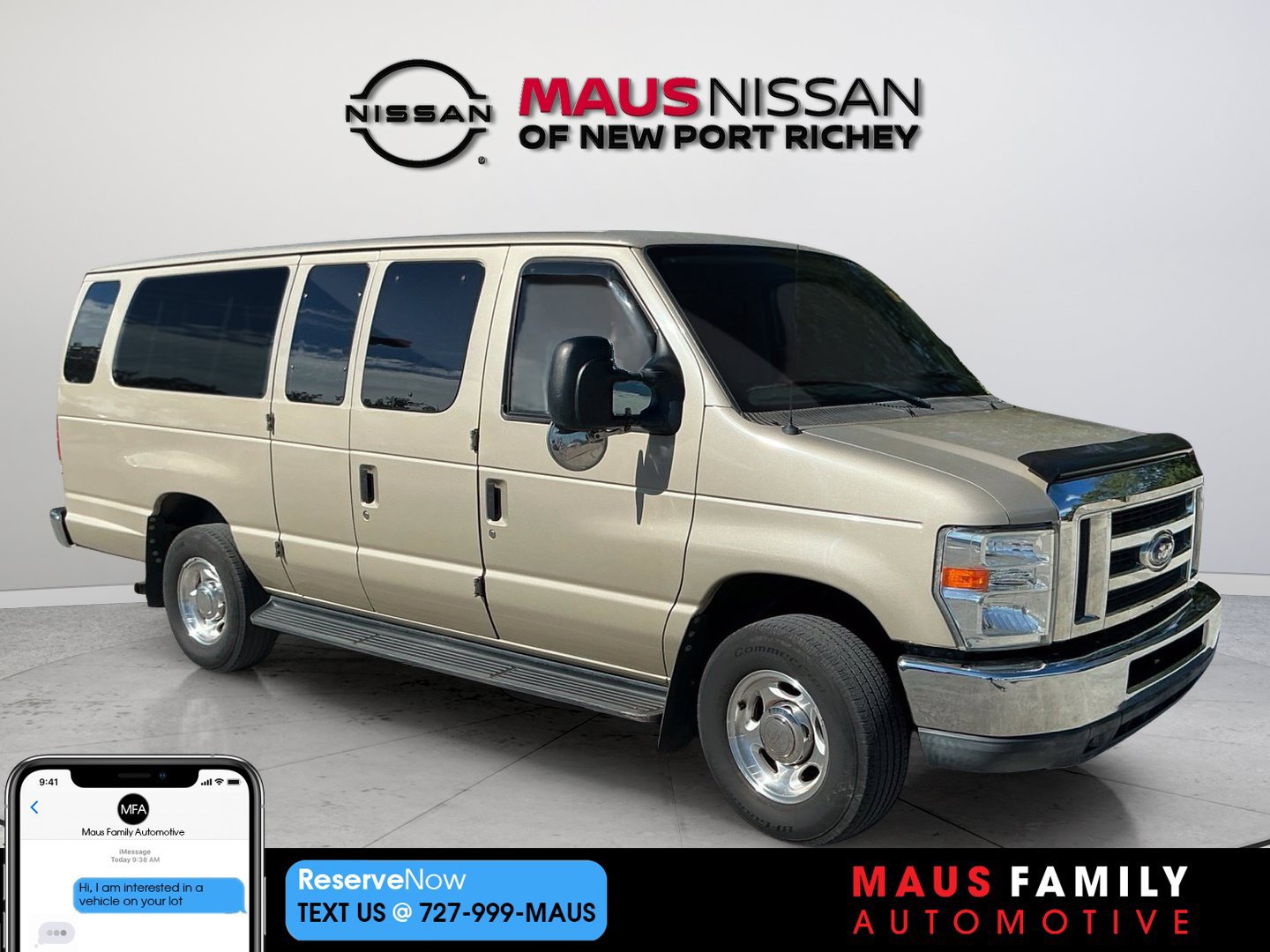 Used 2014 Ford E-350 and Econoline 350 XLT RWD image 1