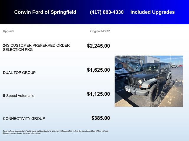 Used 2012 Jeep Wrangler Unlimited Sport image 5