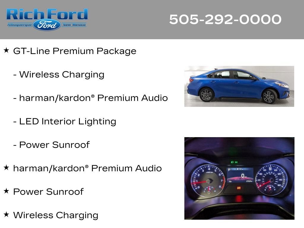 Used 2024 Kia Forte GT-Line w/ GT-Line Premium Package FWD image 11