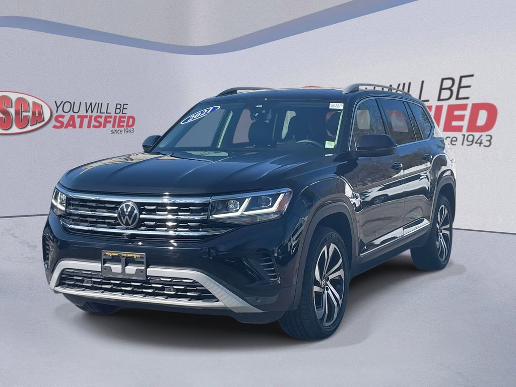 Used 2021 Volkswagen Atlas SEL Premium w/ MDO Package (Bench Seat) image 4