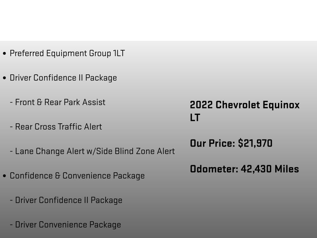 Used 2022 Chevrolet Equinox LT AWD/4WD image 6