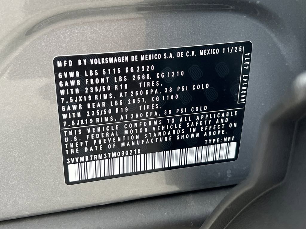 New 2026 Volkswagen Tiguan SE image 32