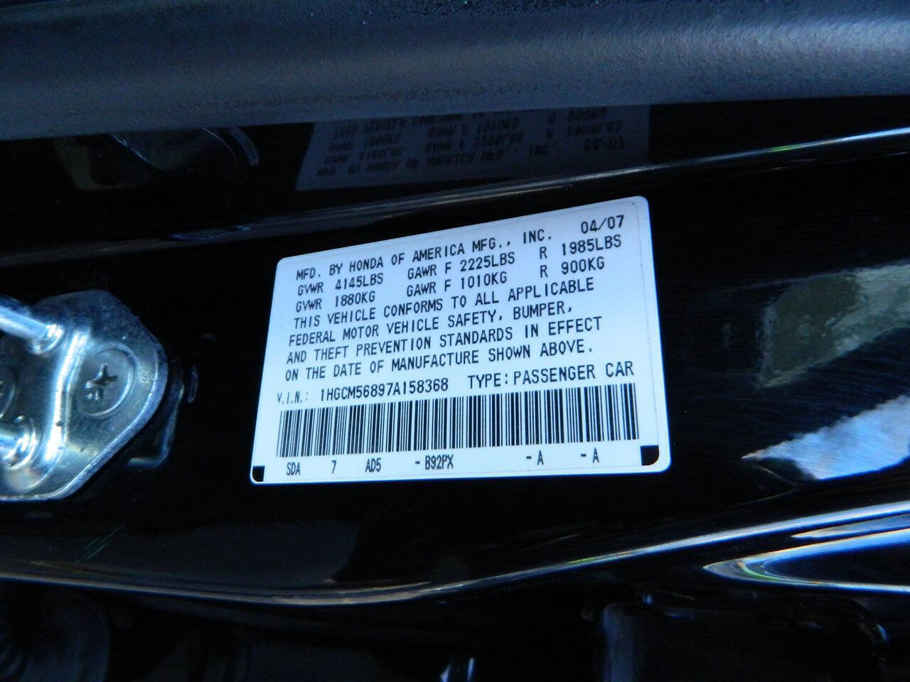 Used 2007 Honda Accord EX-L image 26