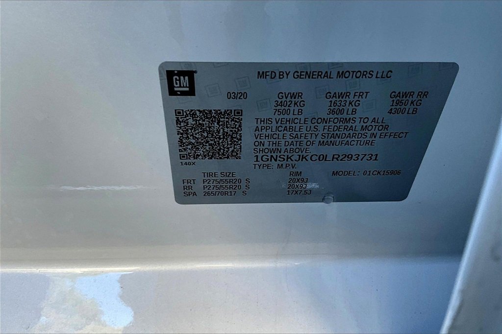 Used 2020 Chevrolet Suburban Premier image 18