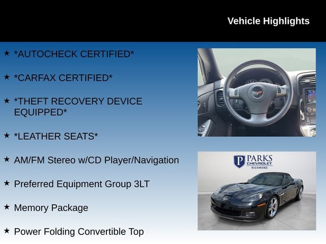 Used 2010 Chevrolet Corvette Grand Sport w/ Preferred Equipment Group RWD image 4
