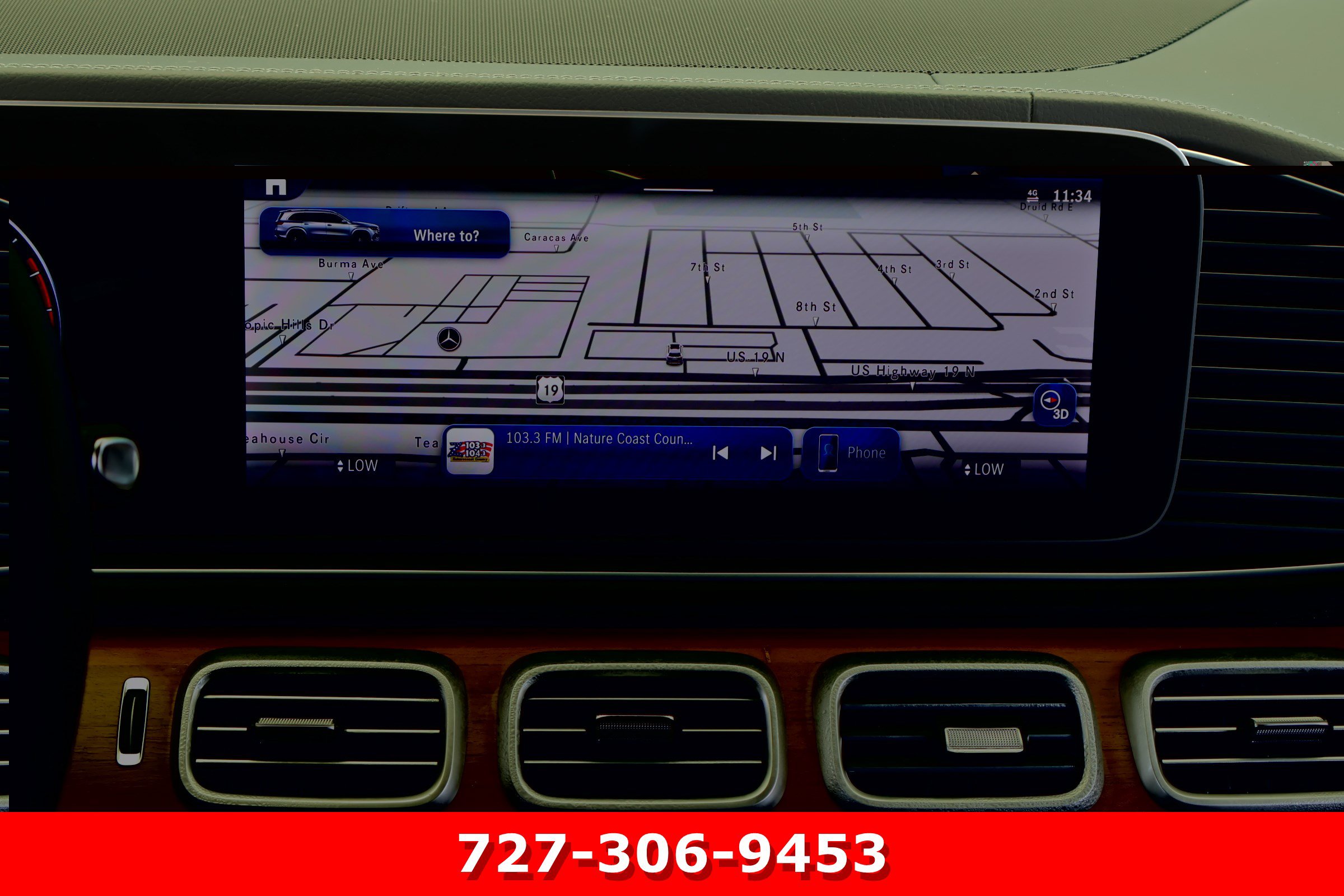 Certified 2025 Mercedes-Benz GLS 450 4MATIC w/ AMG Line Exterior image 3