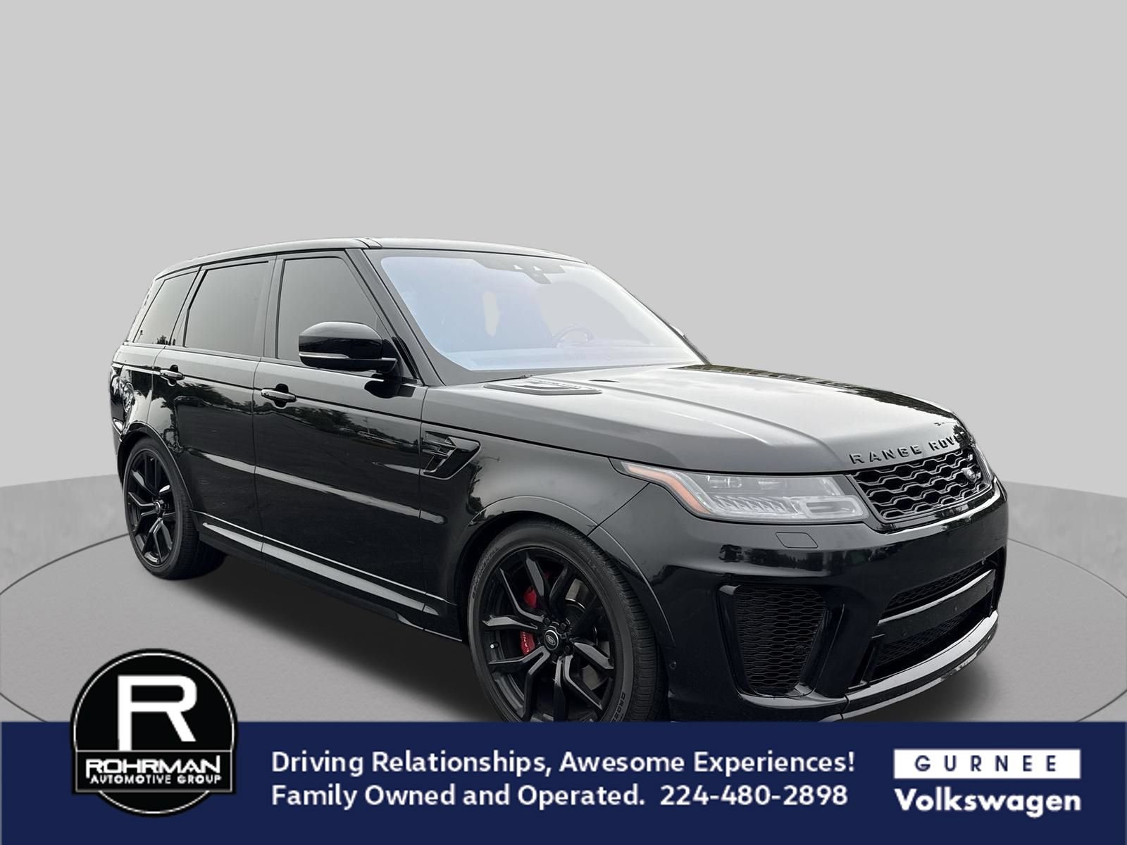 Used 2021 Land Rover Range Rover Sport SVR AWD/4WD image 2