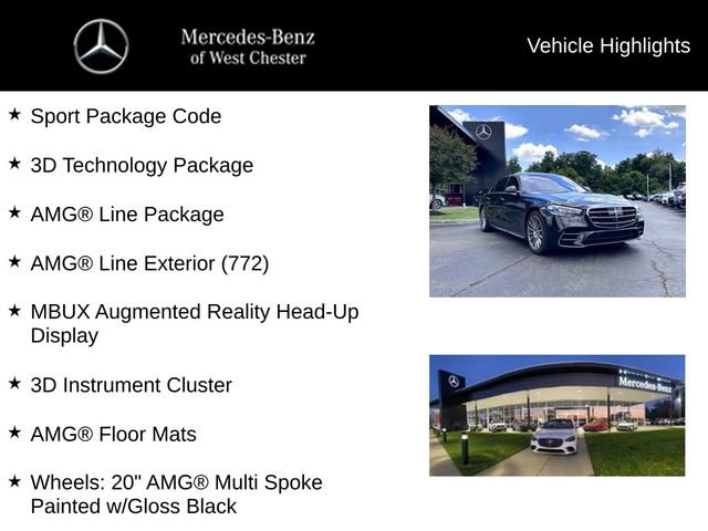 Certified 2022 Mercedes-Benz S 580 4MATIC Sedan image 5