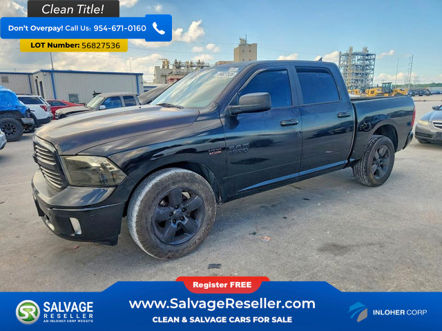 Used 2018 RAM 1500 Big Horn RWD image 1