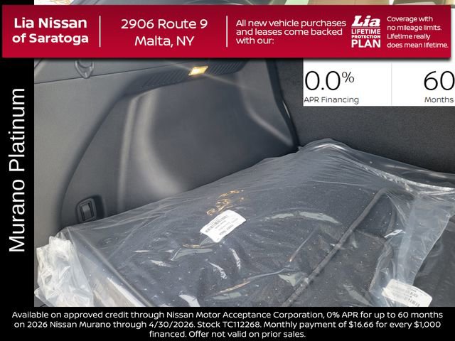 New 2026 Nissan Murano Platinum image 37