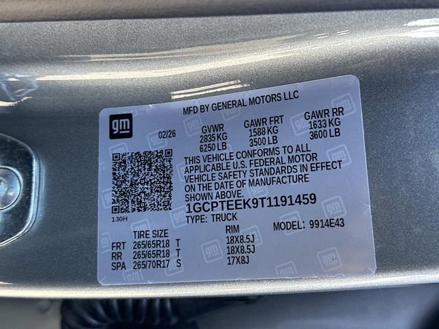 New 2026 Chevrolet Colorado Trail Boss image 18