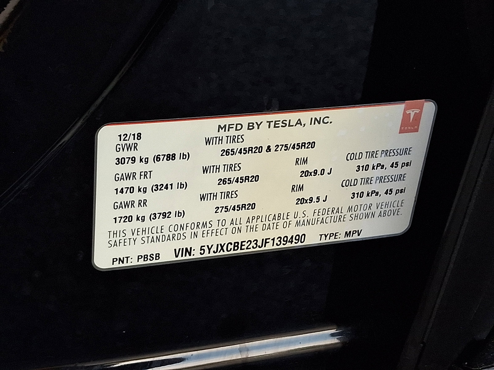 Used 2018 Tesla Model X 100D AWD/4WD image 26