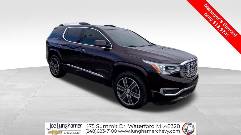Used 2018 GMC Acadia Denali w/ Technology Package FWD image 2