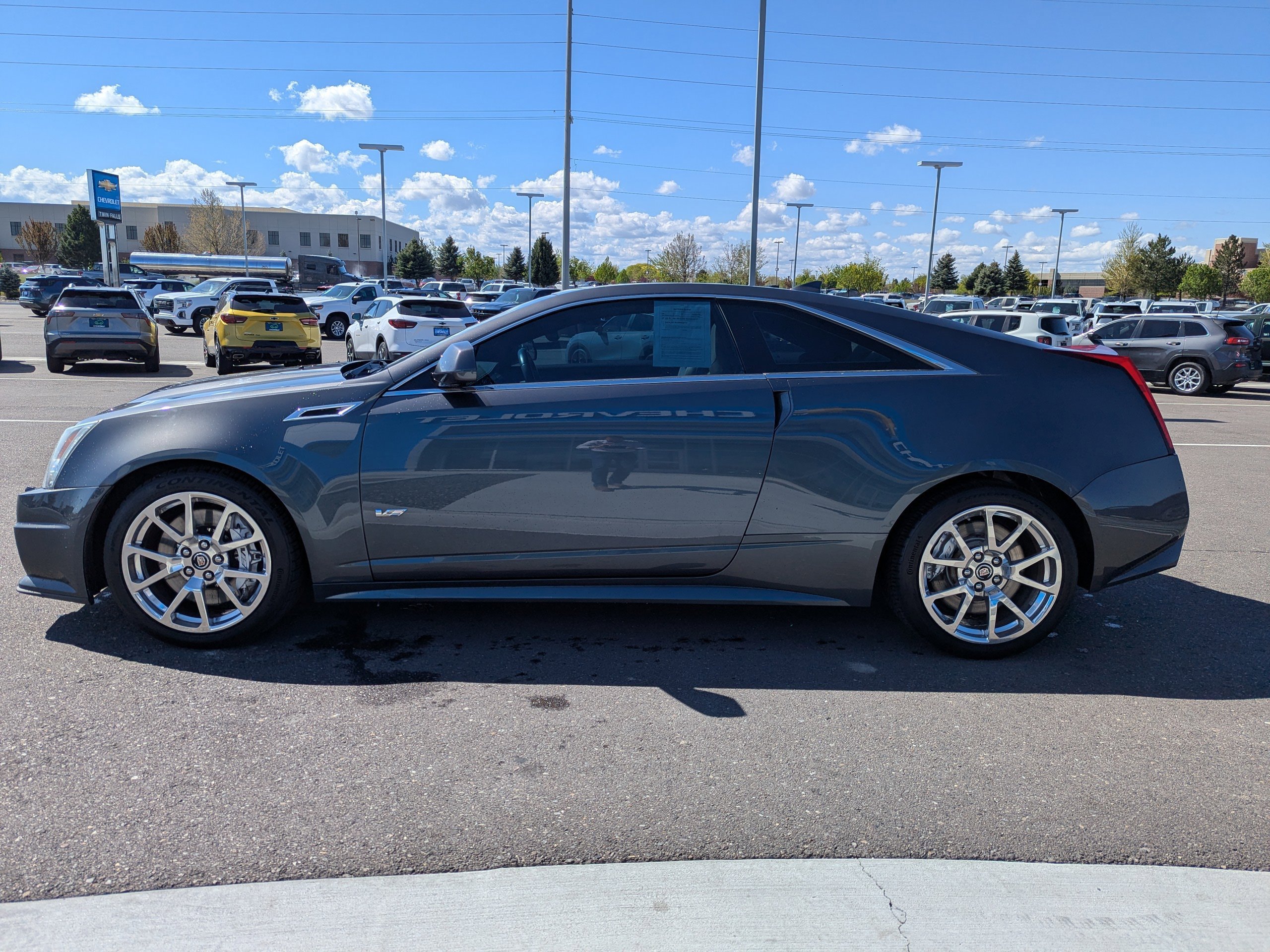 Certified 2013 Cadillac CTS V w/ Wood Trim Package RWD image 9