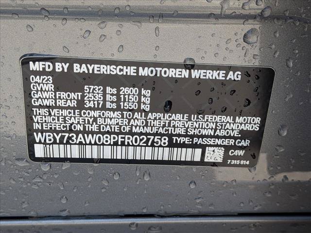 Certified 2023 BMW i4 eDrive40 w/ Premium Package RWD image 25
