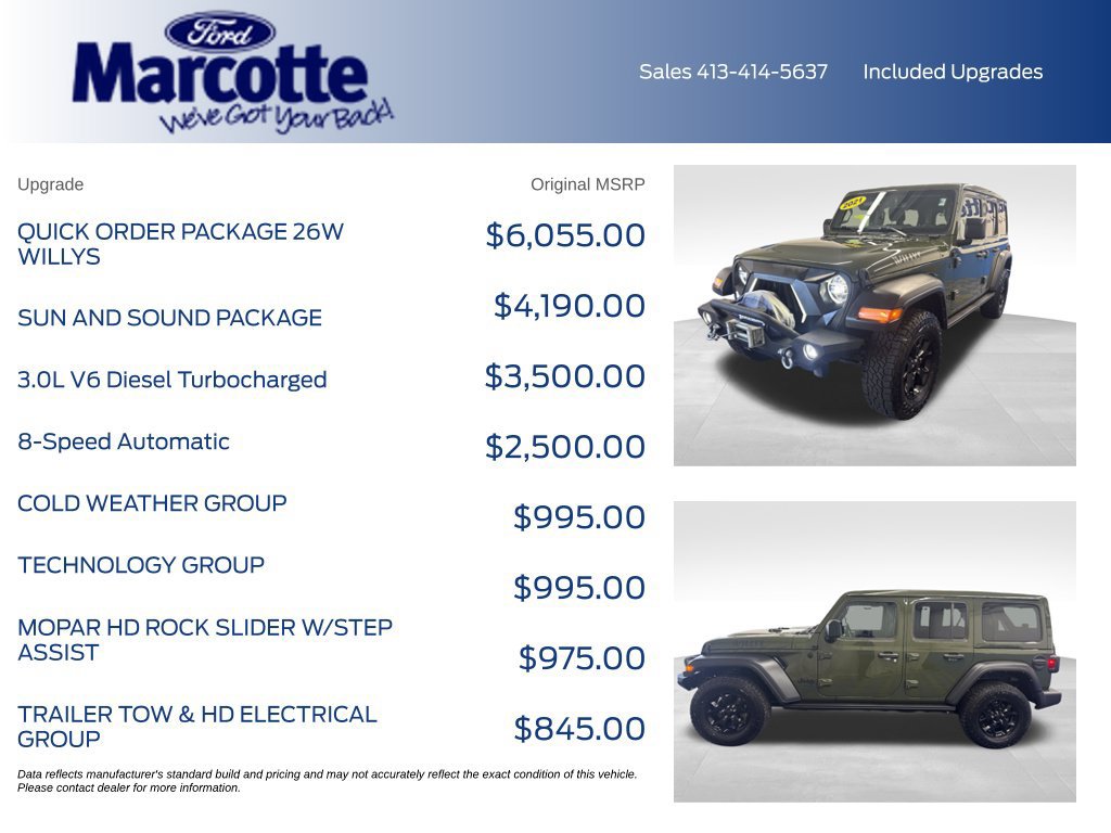 Used 2021 Jeep Wrangler Unlimited Sport AWD/4WD image 5