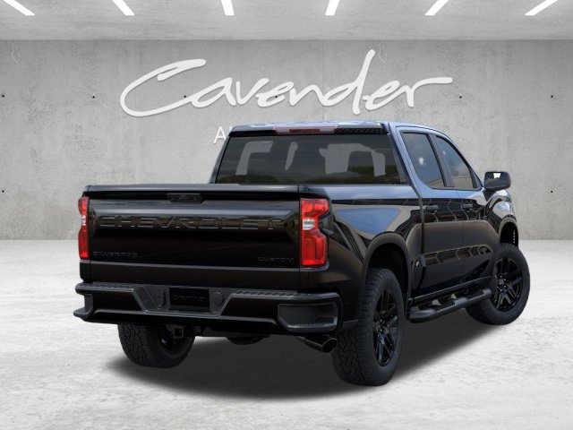 New 2026 Chevrolet Silverado 1500 Custom w/ Turbomax Blackout Package RWD image 4