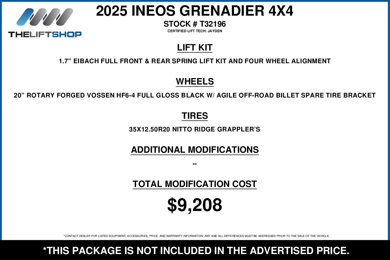 Used 2025 INEOS Grenadier image 2