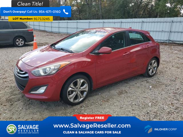 Used 2013 Hyundai Elantra GT w/ Touch & Go Pkg
