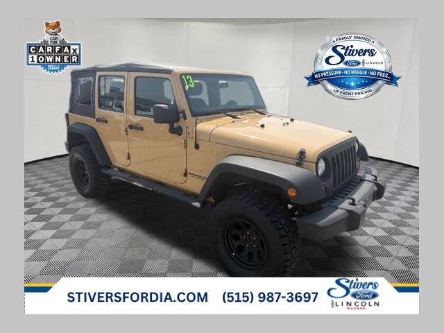 Used 2013 Jeep Wrangler Unlimited Sport w/ Mopar Black Appearance Group