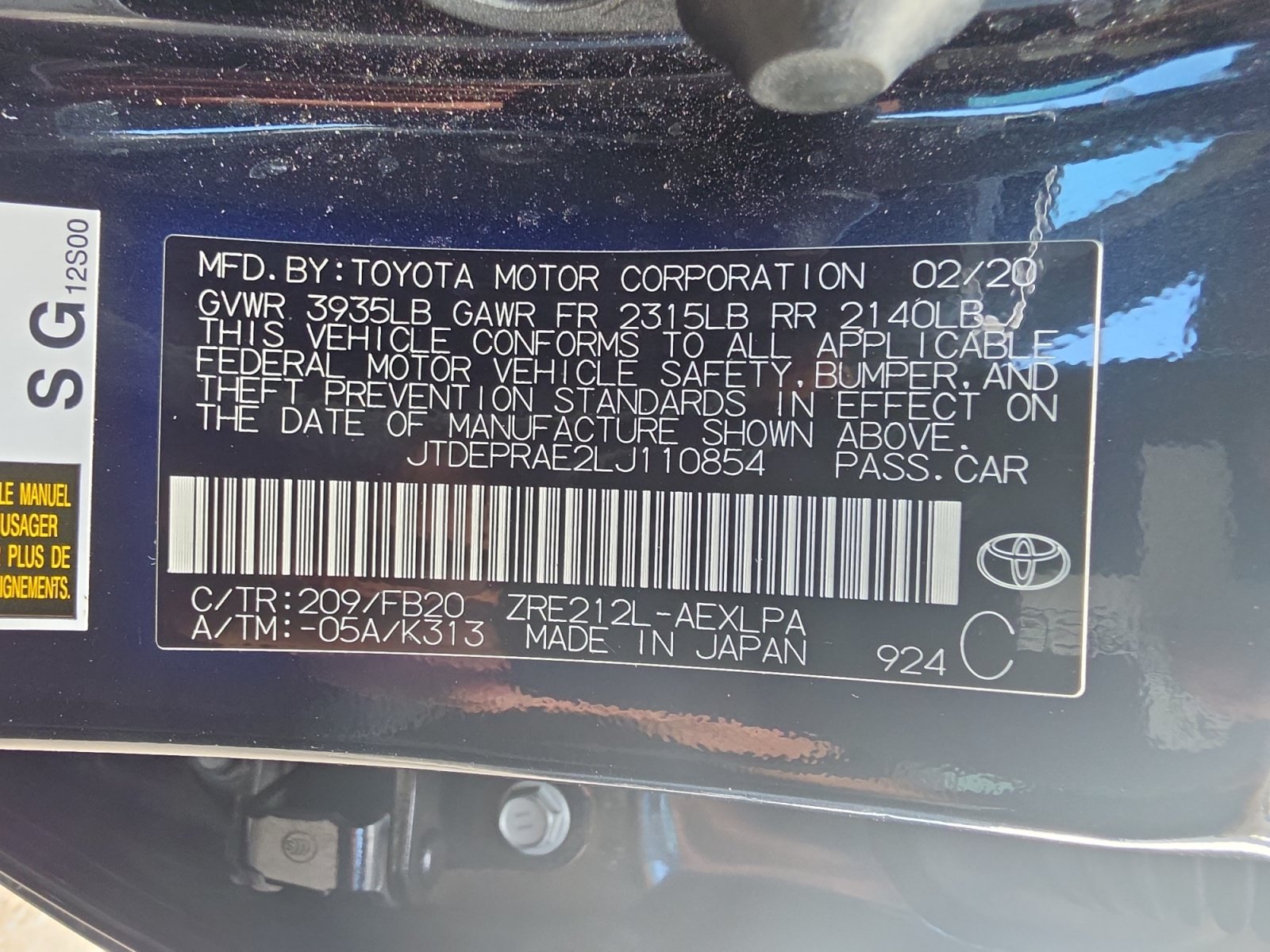 Used 2020 Toyota Corolla LE FWD image 34