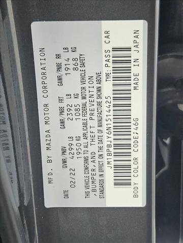 Used 2022 MAZDA MAZDA3 s image 24