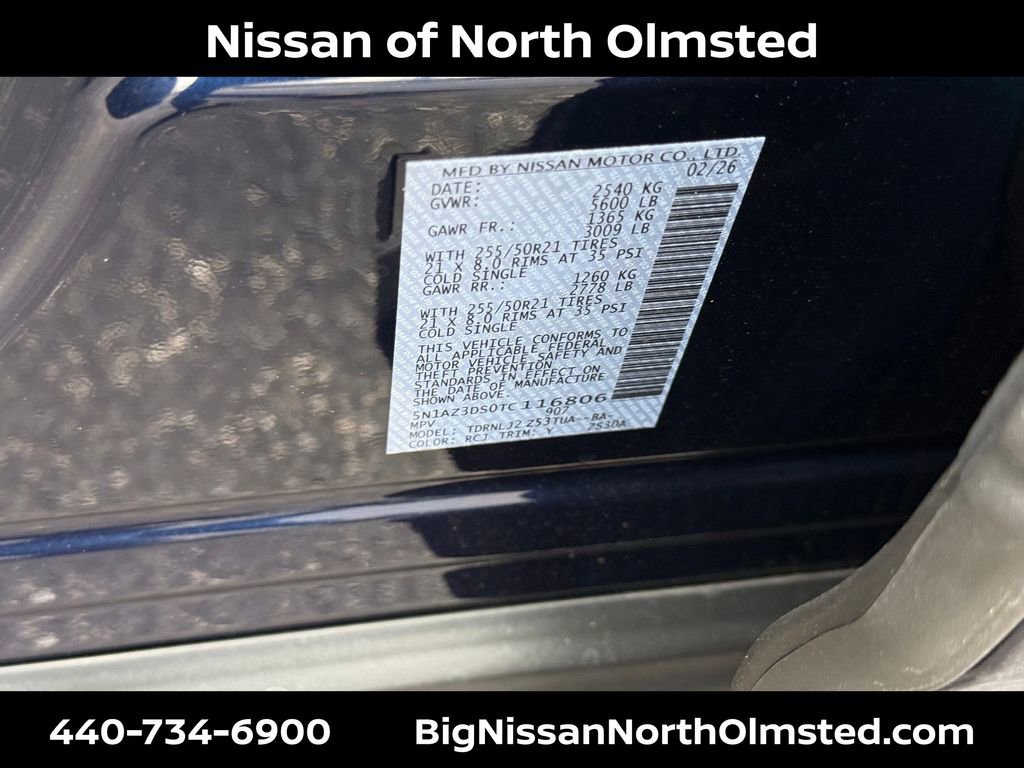 New 2026 Nissan Murano Platinum w/ Cargo Package AWD/4WD image 21
