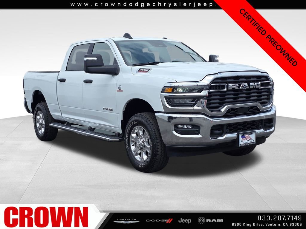 Certified 2025 RAM 2500 Big Horn AWD/4WD 360° Tour
