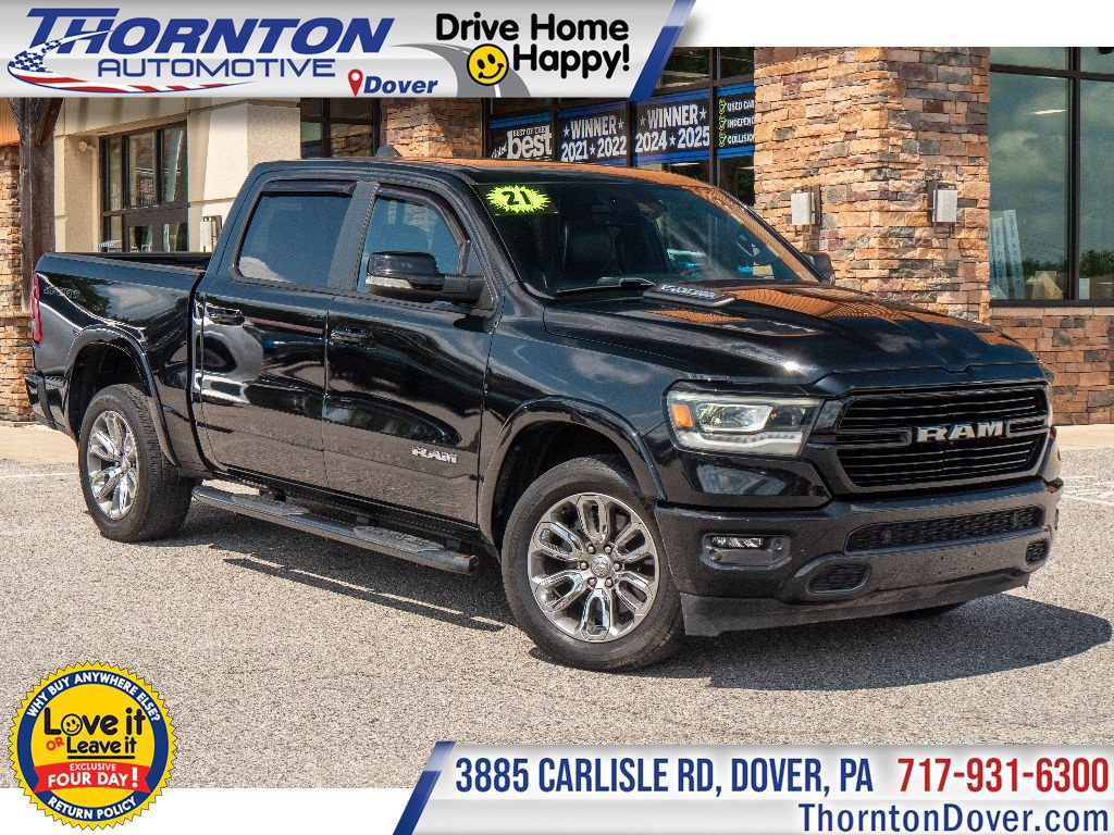 Used 2021 RAM 1500 Laramie w/ Sport Appearance Package AWD/4WD image 1