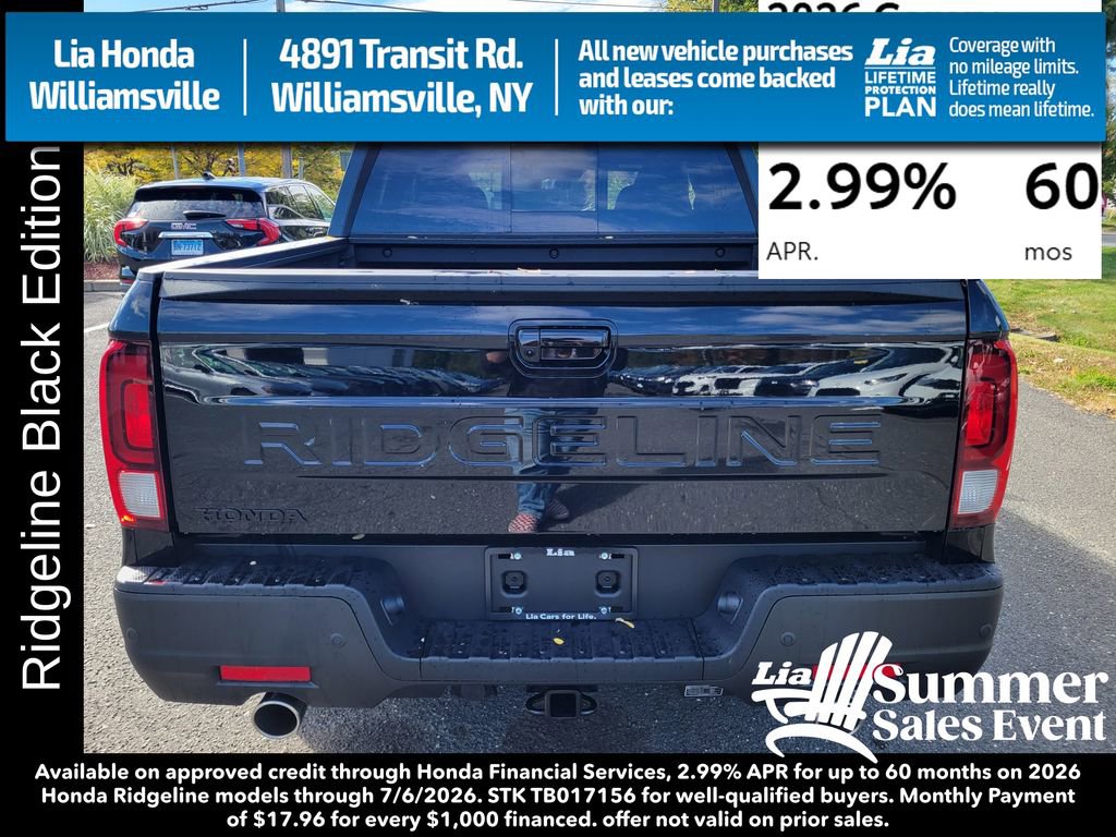 New 2026 Honda Ridgeline Black Edition image 4