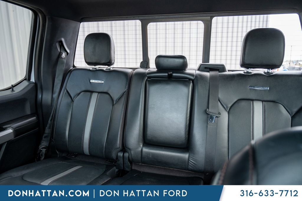 Used 2018 Ford F150 Platinum w/ Equipment Group 701A Luxury image 19