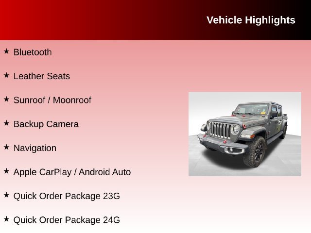 Used 2021 Jeep Gladiator Overland w/ Popular Equipment Package AWD/4WD image 2