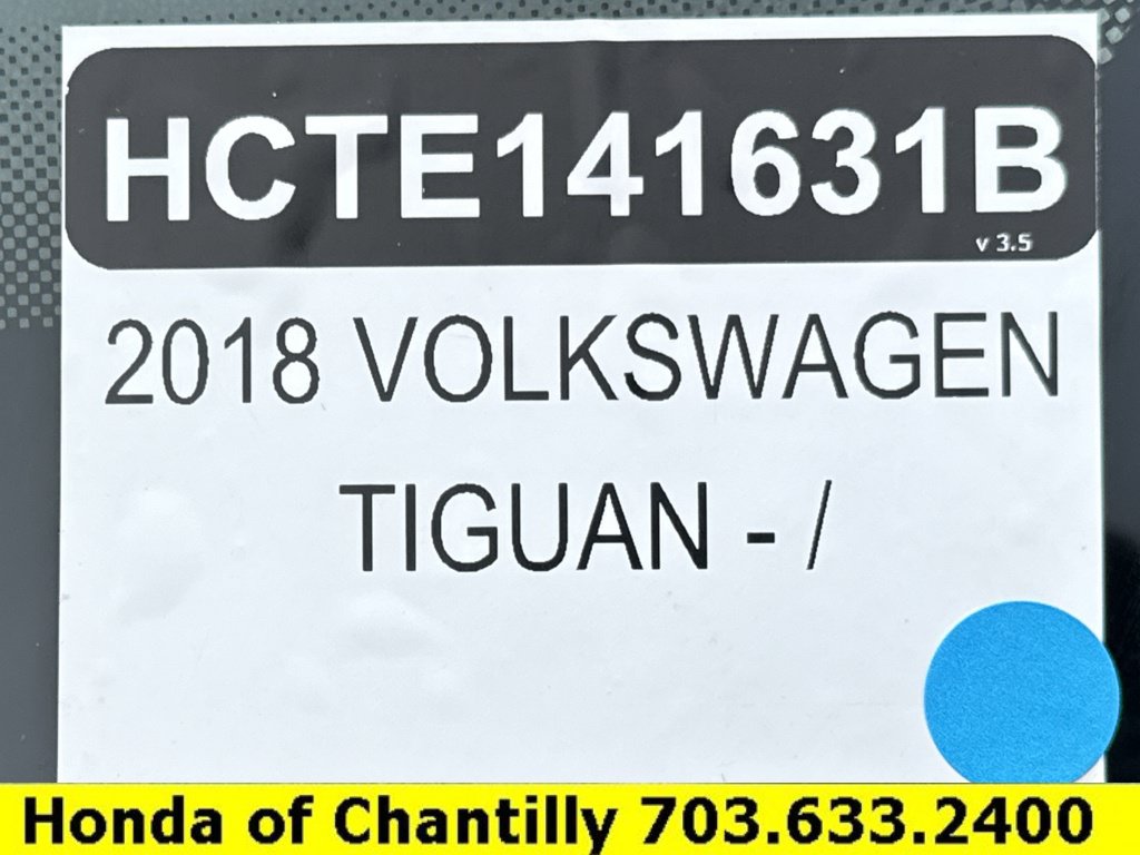 Used 2018 Volkswagen Tiguan Limited AWD/4WD image 37