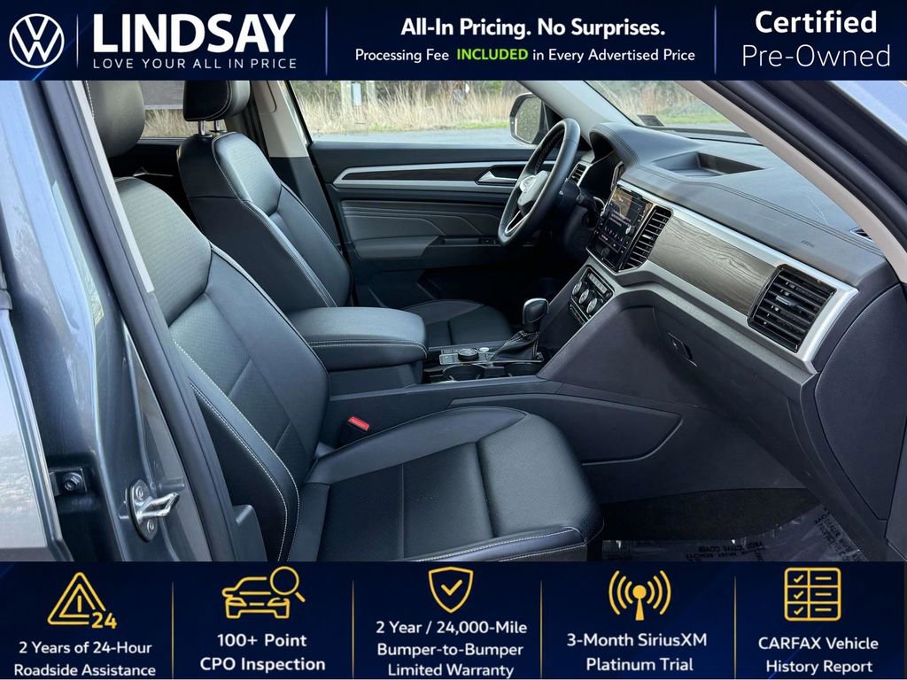 Certified 2022 Volkswagen Atlas SE w/ Panoramic Sunroof Package image 13