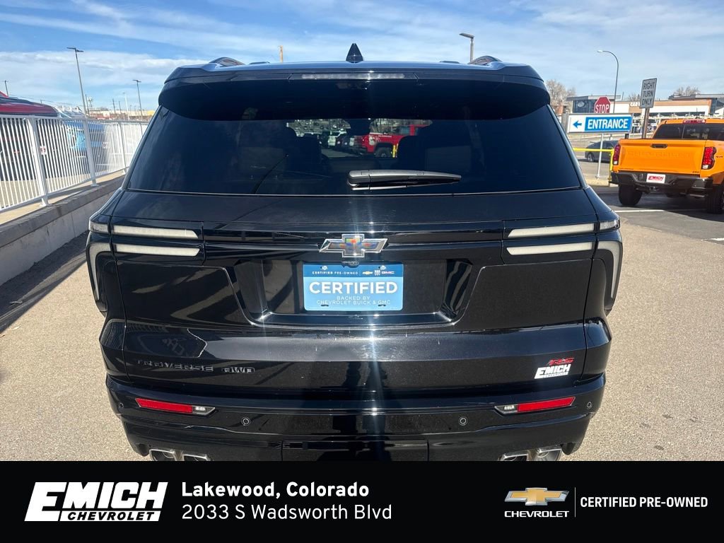 Certified 2024 Chevrolet Traverse RS w/ LPO, Floor Liner Package image 3