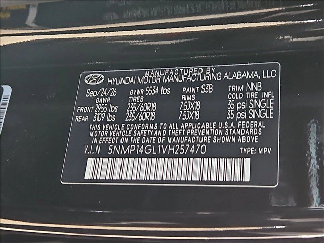 New 2027 Hyundai Santa Fe SE FWD image 20