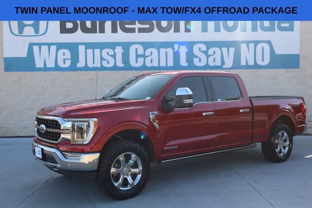 Used 2021 Ford F150 4x4 SuperCrew Hybrid