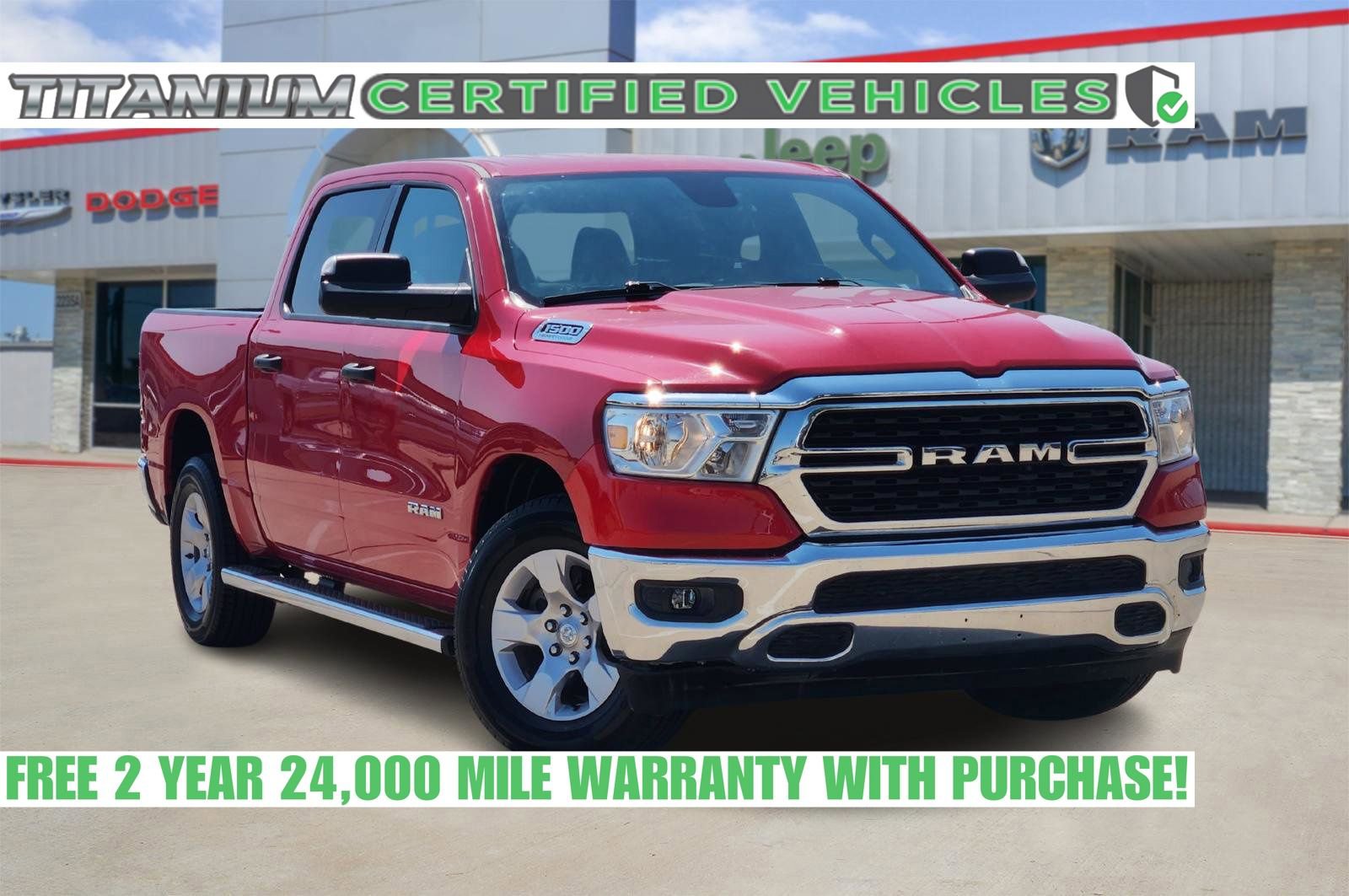 Used 2023 RAM 1500 Big Horn w/ Trailer Tow Group image 1