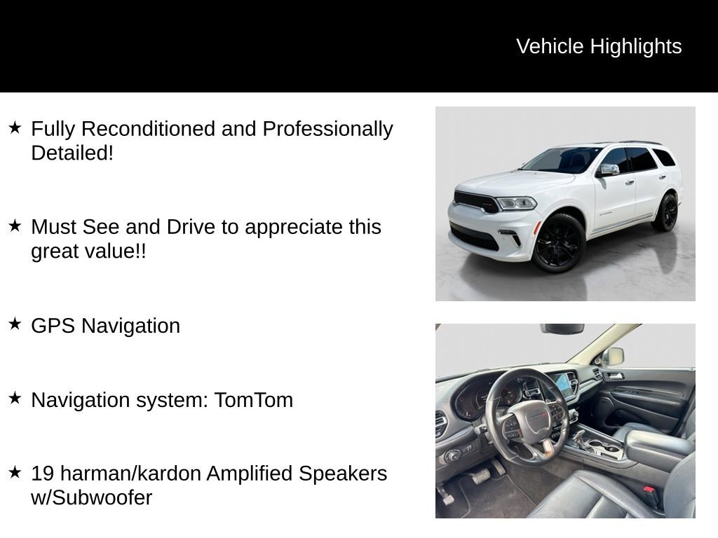 Used 2021 Dodge Durango Citadel w/ Trailer Tow Group IV image 16