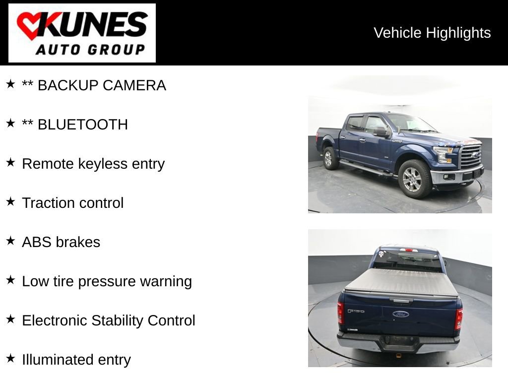 Used 2015 Ford F150 XLT w/ Equipment Group 301A Mid video 2
