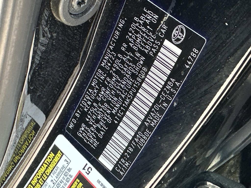 Used 2023 Toyota Camry LE FWD image 18