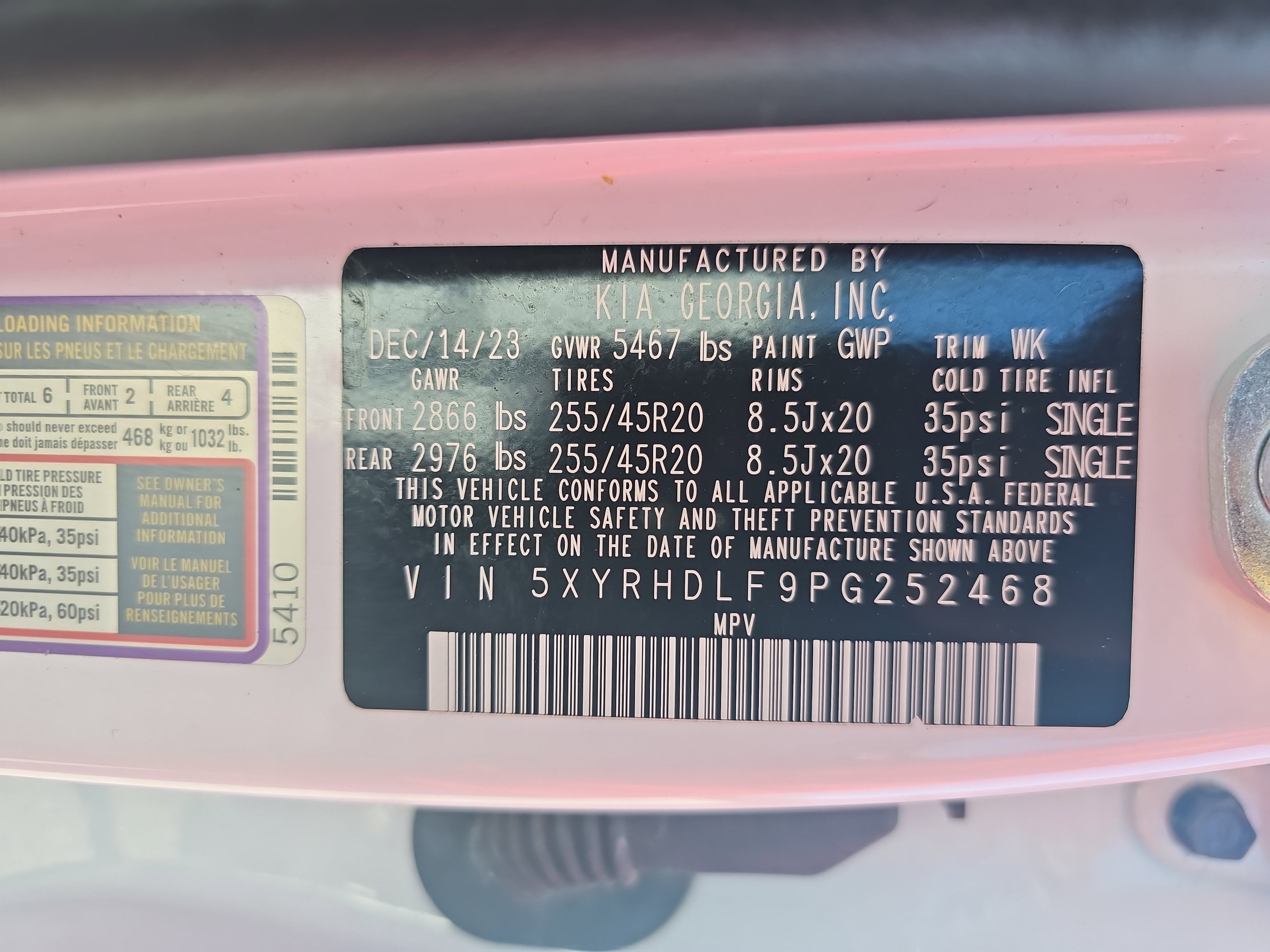 Used 2023 Kia Sorento X-Line EX image 34