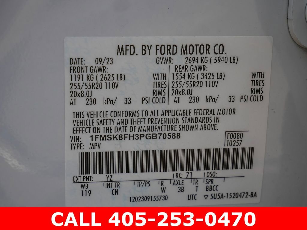 Used 2023 Ford Explorer Limited AWD/4WD image 37