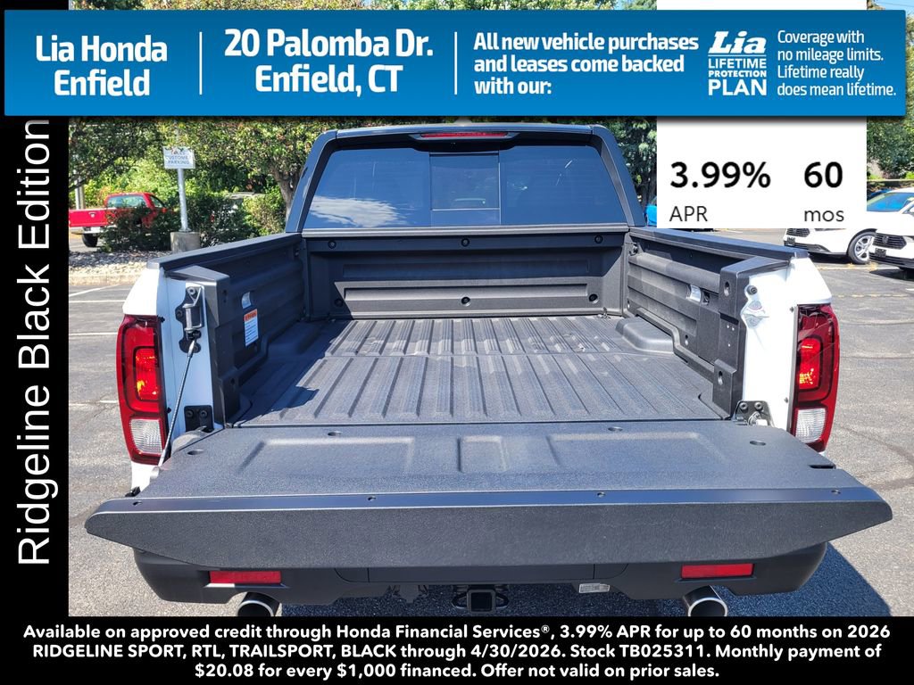 New 2026 Honda Ridgeline Black Edition image 6