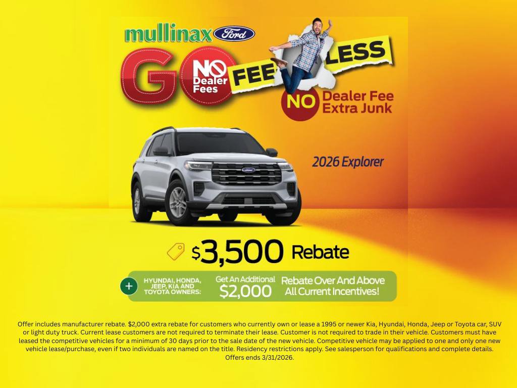 New 2026 Ford Explorer Platinum w/ LUX Leather Package image 3