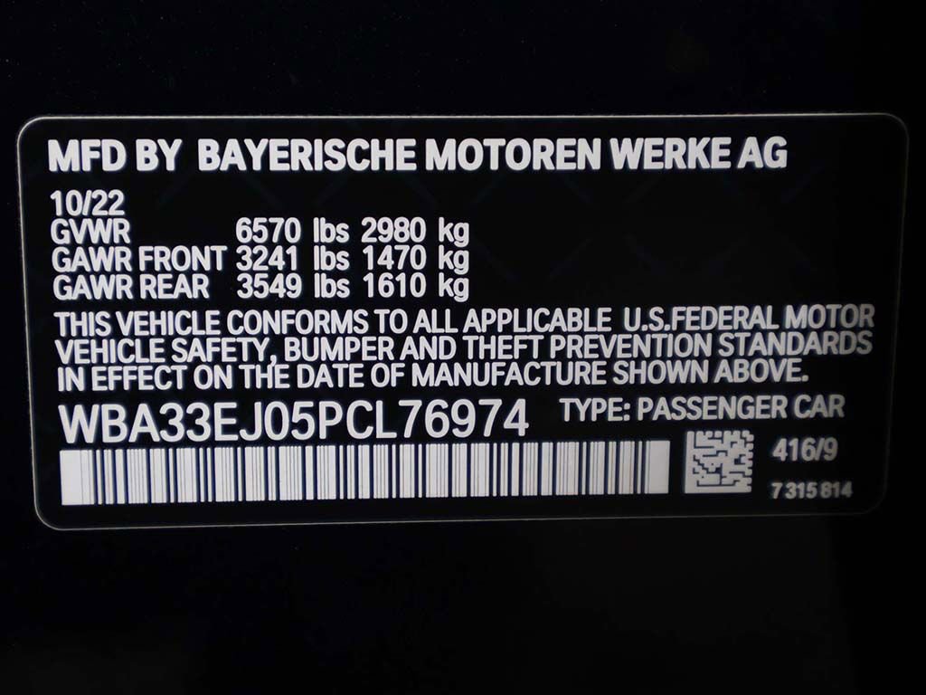Used 2023 BMW 760i xDrive w/ Executive Package AWD/4WD image 53